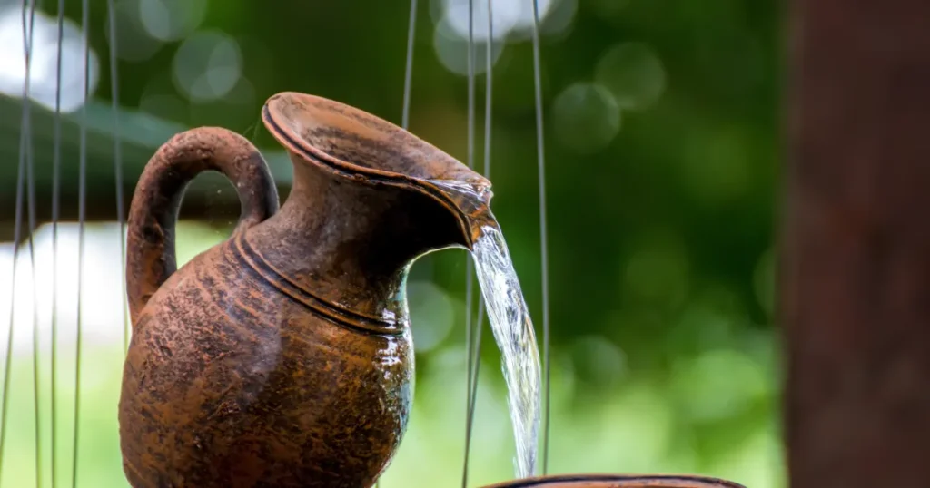 水の使用量を抑えた管理のイメージ